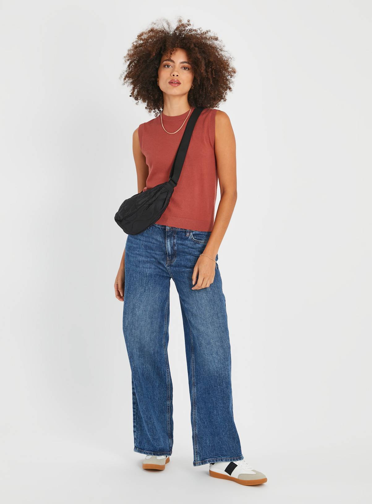 Rust Soft Touch Tank Top  10 - Image 2